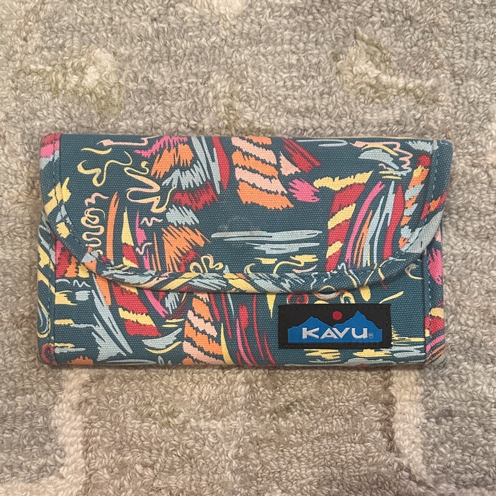 Kavu Sailboat Wallet Nautical Granola